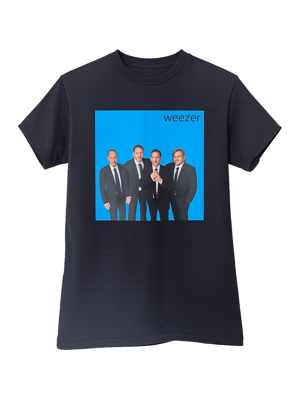 WEEZER Black Graphic Band T-Shirt